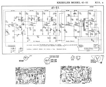 Philips 41 51 schematic circuit diagram